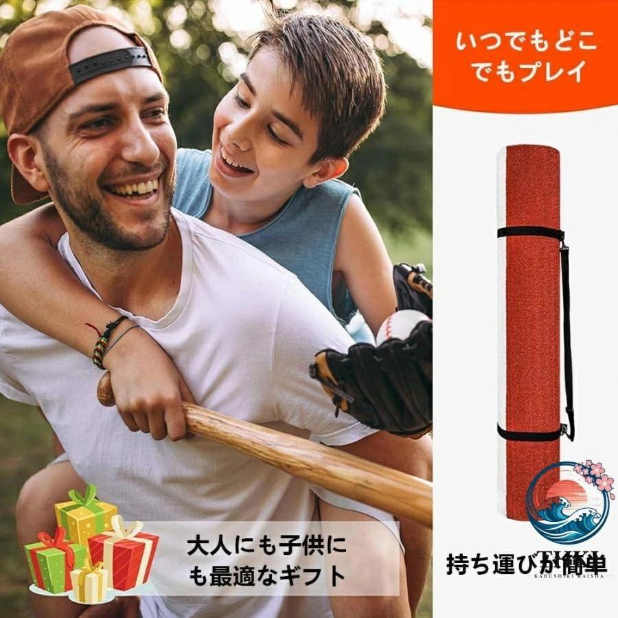 野球バッターマット 大型 THKJ 高密度人工芝 打撃練習 滑りにくい ガーデニングにおすすめ 使いやすい 便利 人気 注目アイテム 定番 毎日使える 新生活の画像