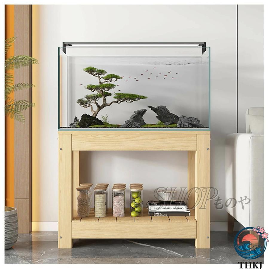 水槽台 水槽スタンド 物を置く台 屋内 屋外 木製 シンク置き台 高さ71cm THKJ 耐荷重 棚 収納ラック おしゃれ 組立式 爬虫類ラック アクアリウム収納 設置台の画像