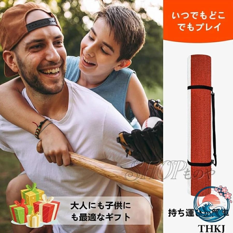 野球バッターマット 大型 THKJ 高密度人工芝 打撃練習 室内屋外 学童用 ガーデニングにおすすめ 使いやすい 便利 人気 注目アイテム 定番 毎日使えるの画像