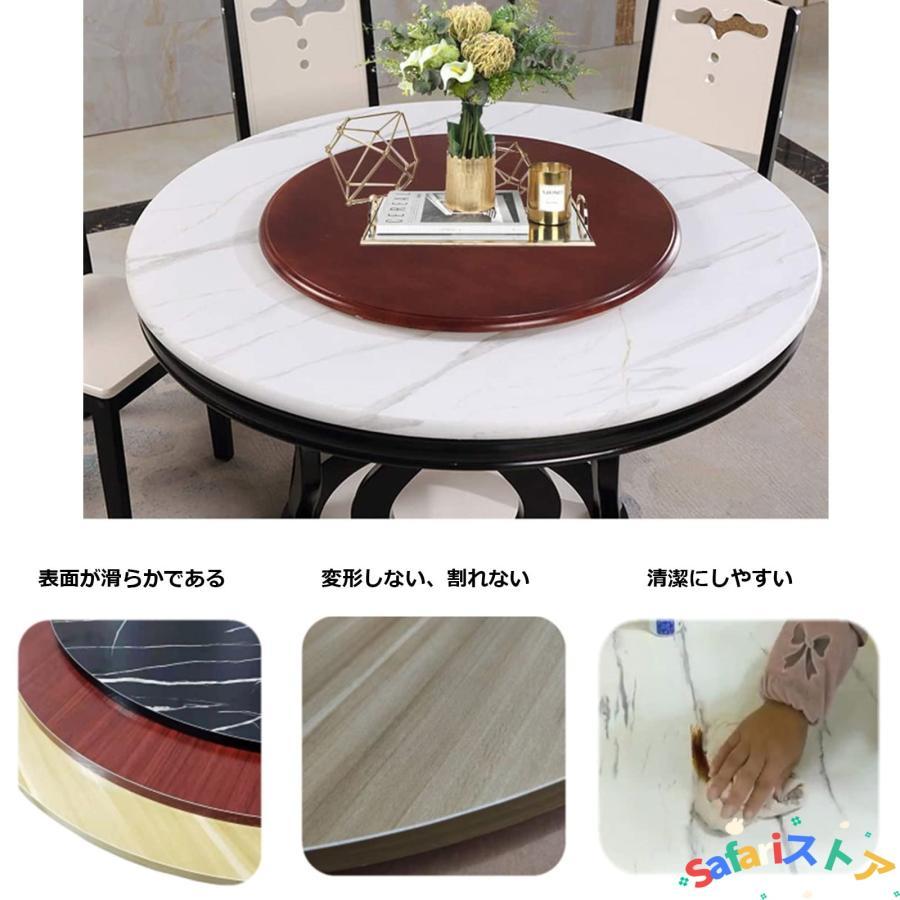 ターンテーブル 回転台 赤 花柄 レトロ 円卓用ターンテーブル 中華テーブル 家庭用回転台 ダイニングテーブル