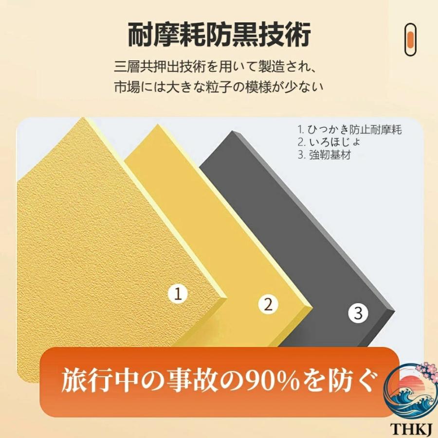 スーツケース Sサイズ 機内持込 キャリーケース THKJ キャリーバッグ 軽量 かわいい ダイヤルロック ダブルキャスター 省スペース 使いやすい 収納便利_5