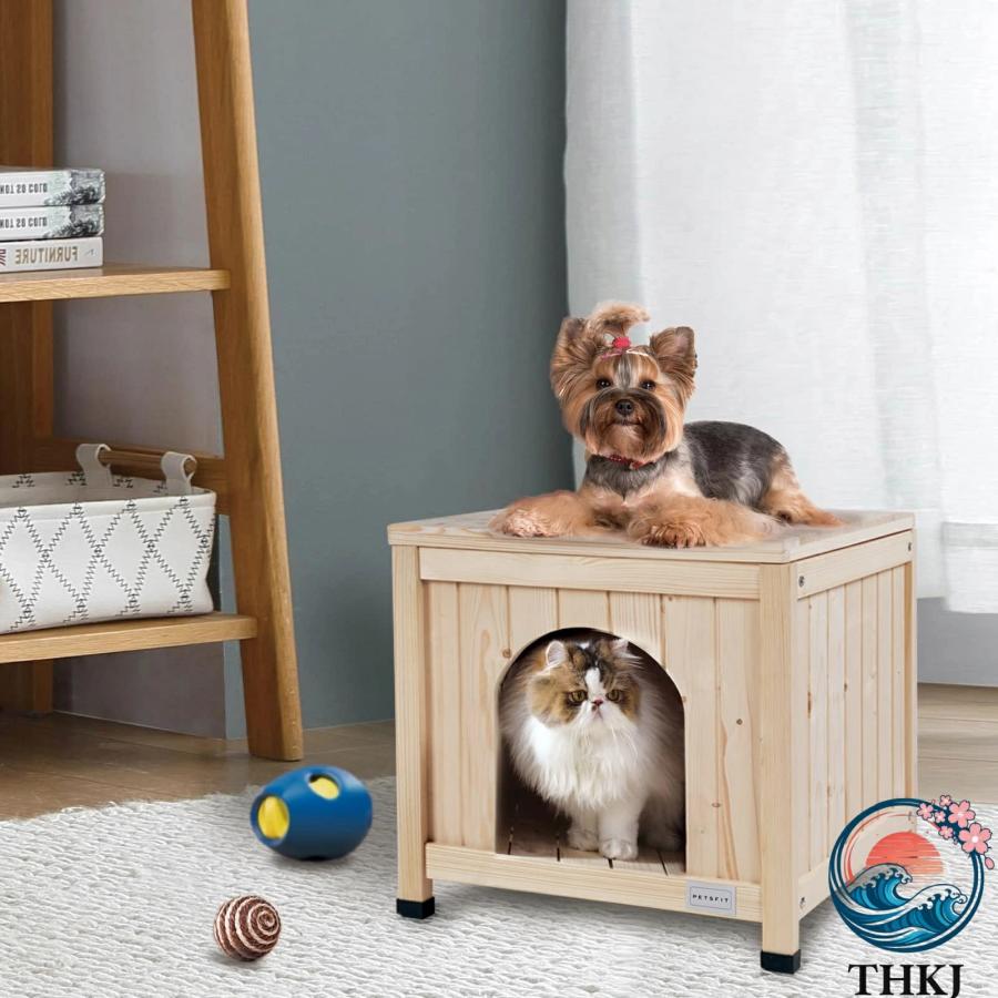 【新品】 未使用 ハンドメイド 小型犬用 「開閉屋根式」 犬小屋 木製 ハウス 犬小屋 屋外用 小型犬 犬舎 犬ハウス ドッグハウス 木製 防水 屋根開閉