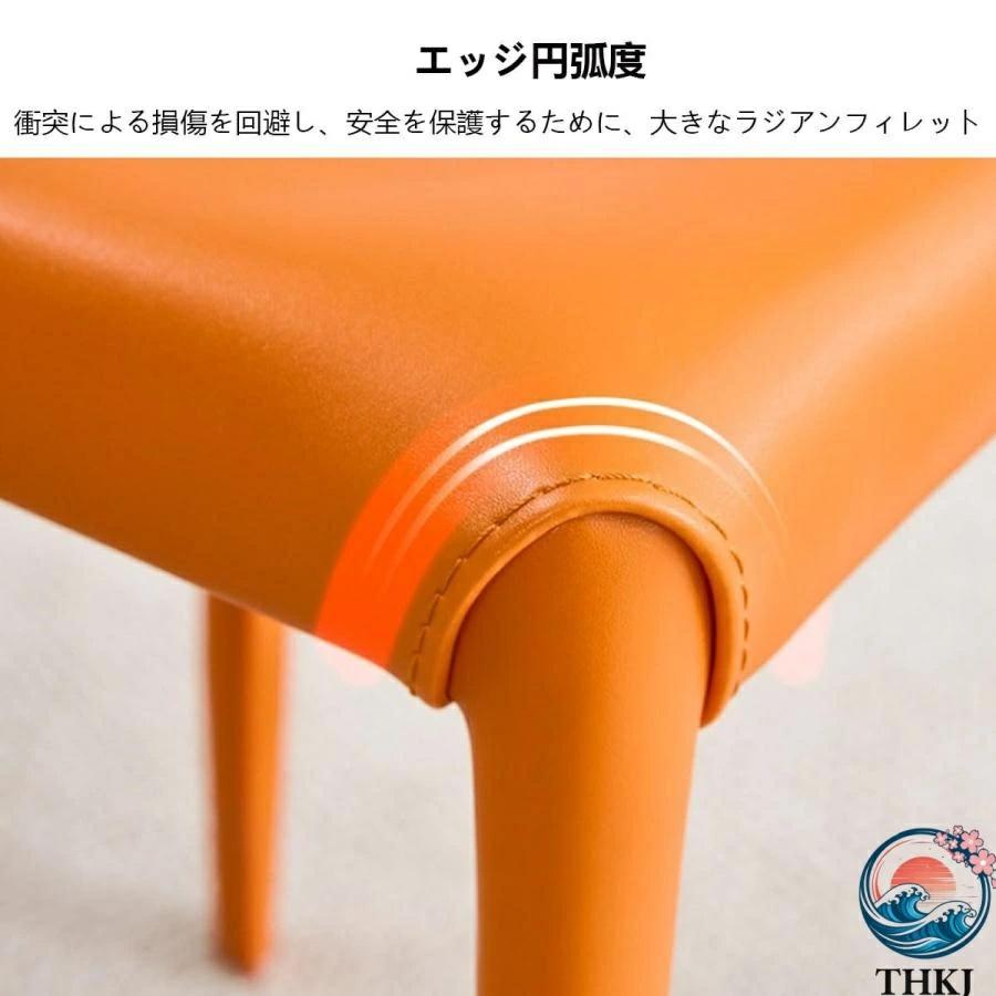 ダイニングチェア スタッカブルスツール THKJ 軽量 PU素材 積み重ね可能 持ち運び便利 使いやすい キャンプにおすすめ 人気 注目アイテム 便利 定番 新生活の画像
