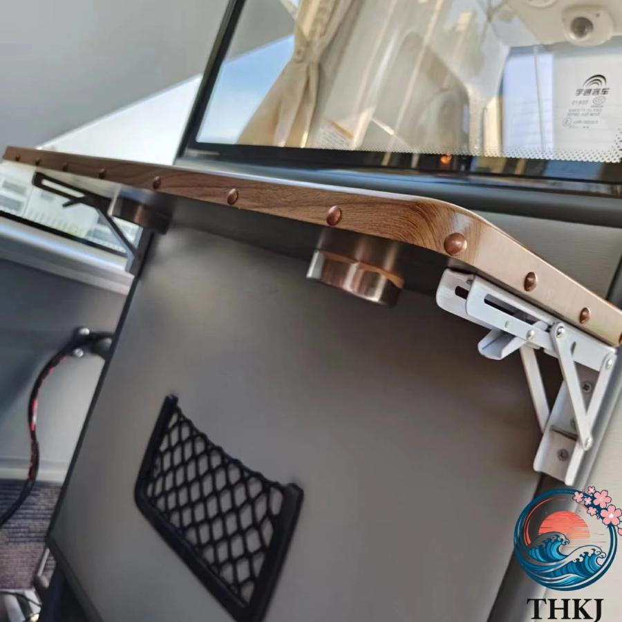 折りたたみテーブル 最大荷重40Kg 省スペース設計 簡単設置 THKJ 保護エッジ付き コンパクト RV キッチン用 RV折りたたみ式ダイニングテーブル 使いやすい_2