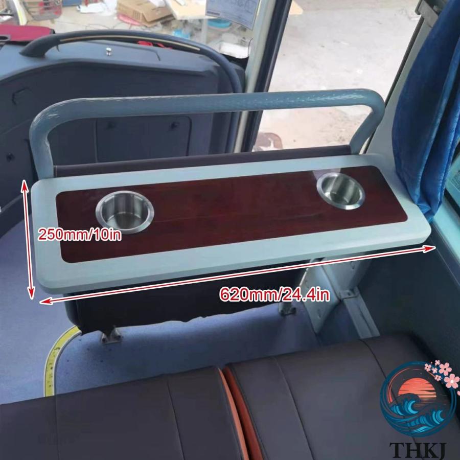 折りたたみテーブル 最大荷重40Kg 省スペース設計 簡単設置 THKJ 保護エッジ付き コンパクト RV キッチン用 RV折りたたみ式ダイニングテーブル 使いやすい_8