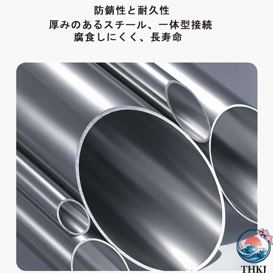 キッチンワゴン 業務用 ステンレス製 キャスター付き THKJ ステンレスワゴン トロリー 病院 看護師 三層 使いやすい お手入れ簡単 おすすめ 人気 注目アイテムの画像