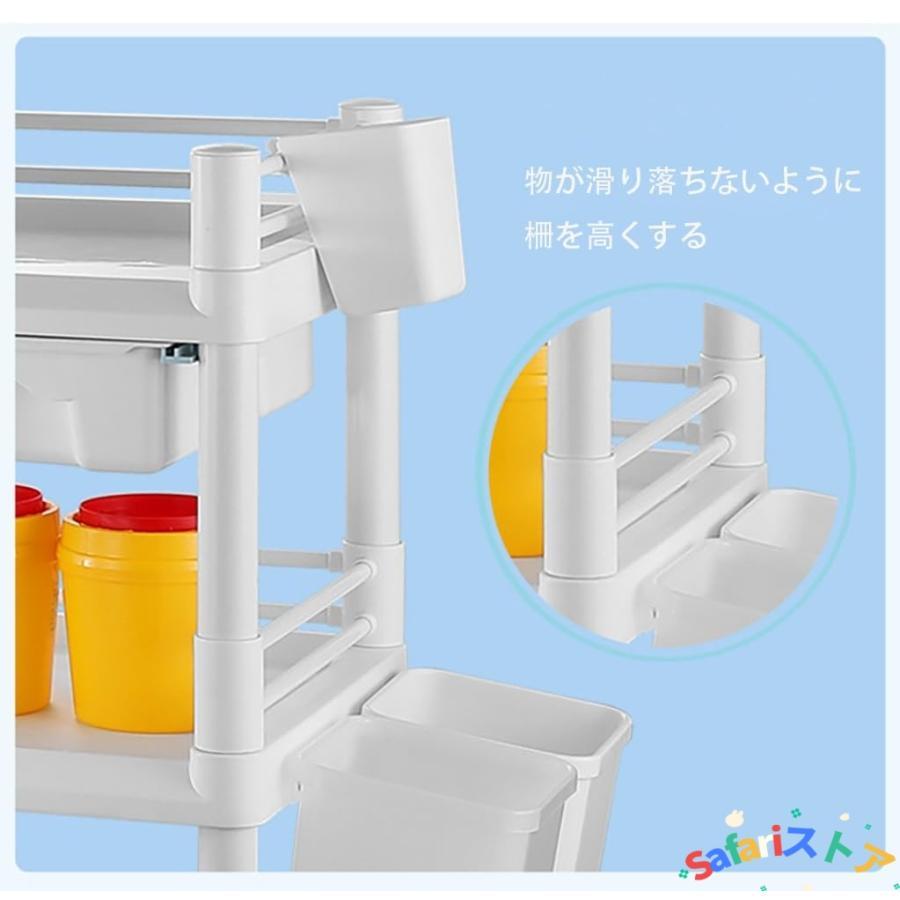 医療用カート 移動式医療用カート 美容用カート 美容院用ワークベンチ THKJ 歯科用カート 老人ホーム用カート 緊急手術用カート クリニッ 取り付け簡単_4