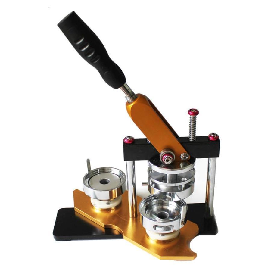 新型缶バッチマシーン 回転バッジマシンDIYバッジ バッジ素材 100個