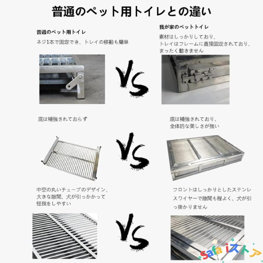 ペットトイレ ステンレス 犬用トイレトレー THKJ 室内トレーニングパッド 大容量 防滴 滑り止め 中小型 快適 使いやすい お手入れ簡単 おすすめ 注目アイテムの画像