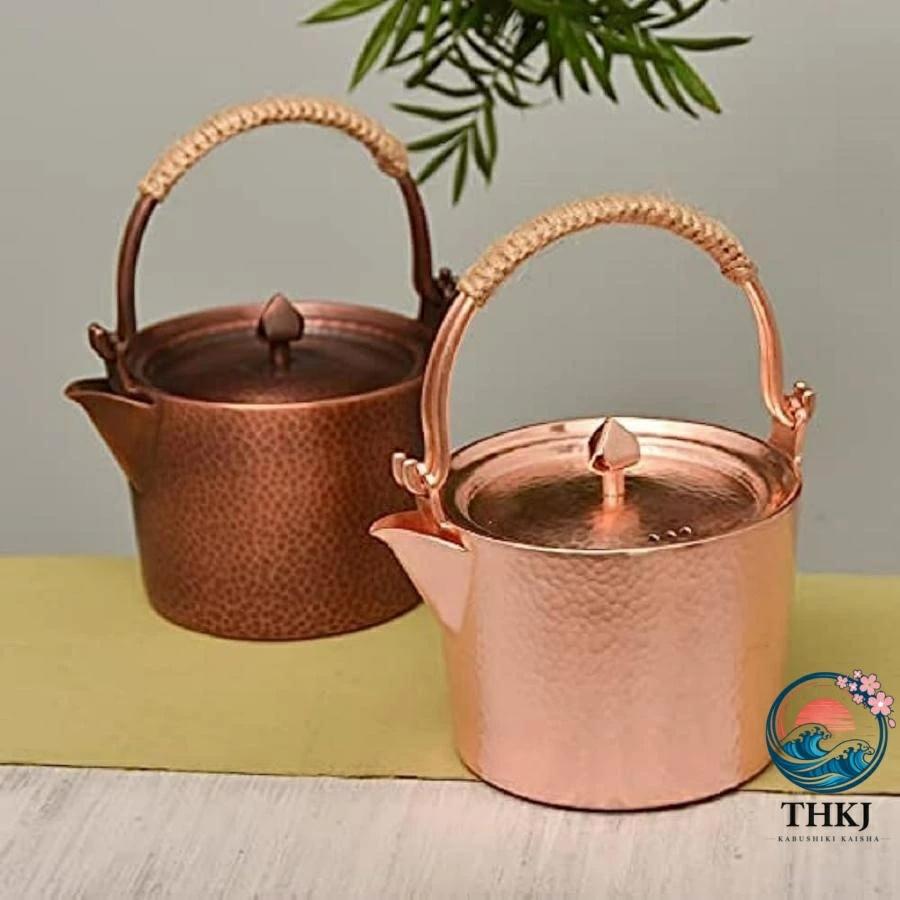 純銅製 ケトル 1L 銅やかん THKJ 増粘 ティーポット コーヒーポット 使いやすい お手入れ簡単 おすすめ 人気 注目アイテム 便利 定番 毎日使える 新生活の画像