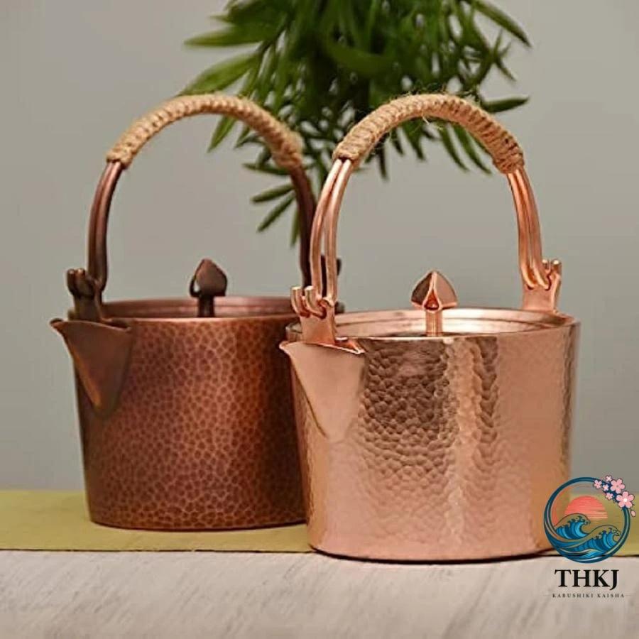 純銅製 ケトル 1L 銅やかん THKJ 増粘 ティーポット コーヒーポット 使いやすい お手入れ簡単 おすすめ 人気 注目アイテム 便利 定番 毎日使える 新生活の画像