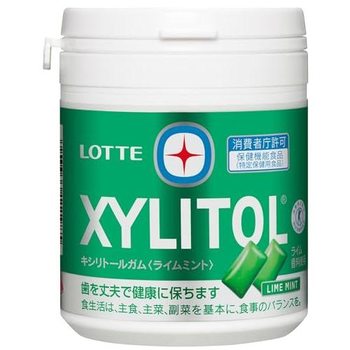 最安値★キシリトールガム〈ライムミント〉133g 36コ入 ロッテ キシリトールガム(ライムミント)ファミリーボトル 133g : 3rose
