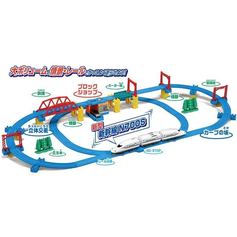 プラレール かっこいいがいっぱい 新幹線 N700S立体レイアウトセット かっこいいがいっぱい 新幹線 N700S立体レイアウトセット