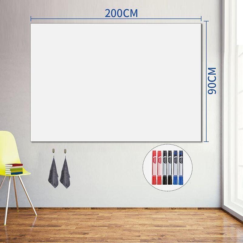 930mm 1800mm 壁など何処に貼っても磁石が使えるシート ウォールステッカー 壁掛け 壁紙 ホワイトボード おしゃれ スチール ホワイトボードシート Cenditec Com