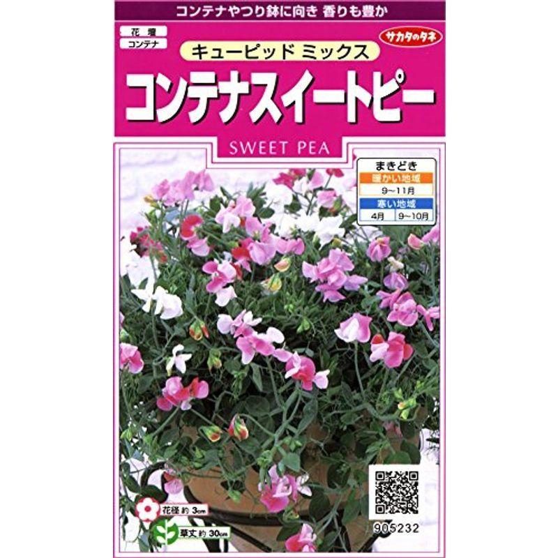 サカタのタネ 実咲花5232 コンテナスイートピー キューピッドミックス 00905232