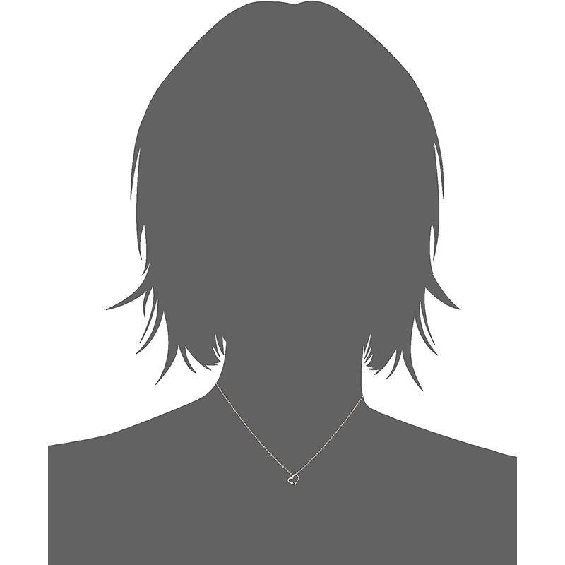 【希少品】 キャーロディディアマンテ CHIARO DI DIAMANTE K10ピンクゴールド×ダイヤモンド ハートペンダントネックレス CHD004 【1572059967】(9298円)