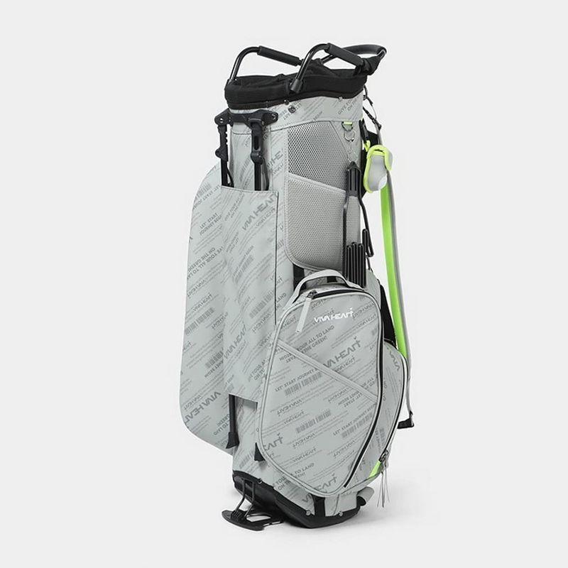 ビバハート 9.0型 キャディバッグ スタンド式 013-15800 菅原大地コラボグレー（13） 0型 キャディバッグ スタンド式 菅原大地コラボグレー 　