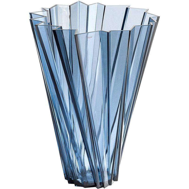 カルテル フラワーベース ブルー φ35/H44cm シャンハイ SFAC-K1229-BL国内総代理店正規品 φ35/H44cm フラワーベース ブルー シャンハイ SFAC K1229 BL国内総代理店正規品