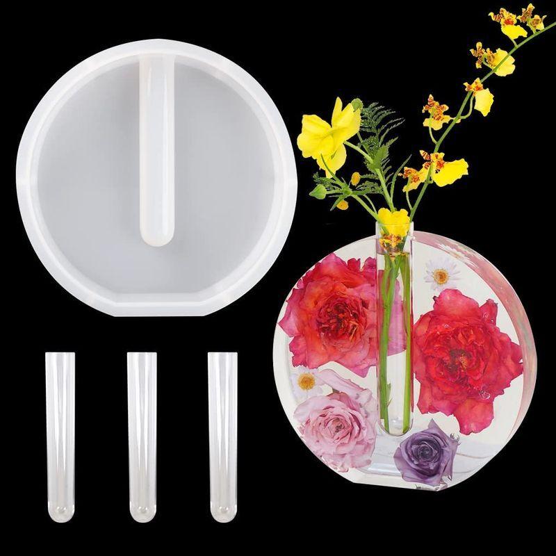 Fineinno 六角形 丸形 花瓶形 植物栽培容器 耕栽培花瓶 水耕栽培 卓上花瓶 2種類 シリコンモールド Uvレジン型 Diy 収納用 さくらショップ 通販 Yahoo ショッピング