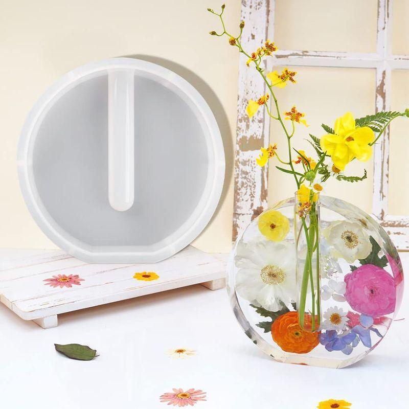 Fineinno 六角形 丸形 花瓶形 植物栽培容器 耕栽培花瓶 水耕栽培 卓上花瓶 2種類 シリコンモールド Uvレジン型 Diy 収納用 さくらショップ 通販 Yahoo ショッピング