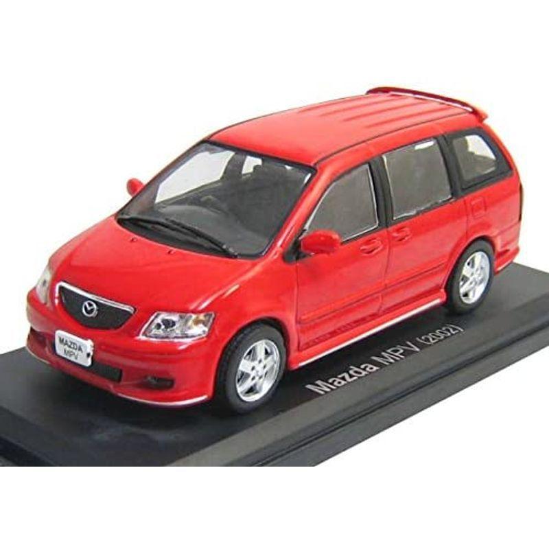 Ｉｘｏ 1/43 ＭＡＺＤＡ マツダ ＭＰＶ ＬＷ型 2002 赤 ２代目 1/43 ＭＡＺＤＡ マツダ ＭＰＶ ＬＷ型 赤 ２代目 　