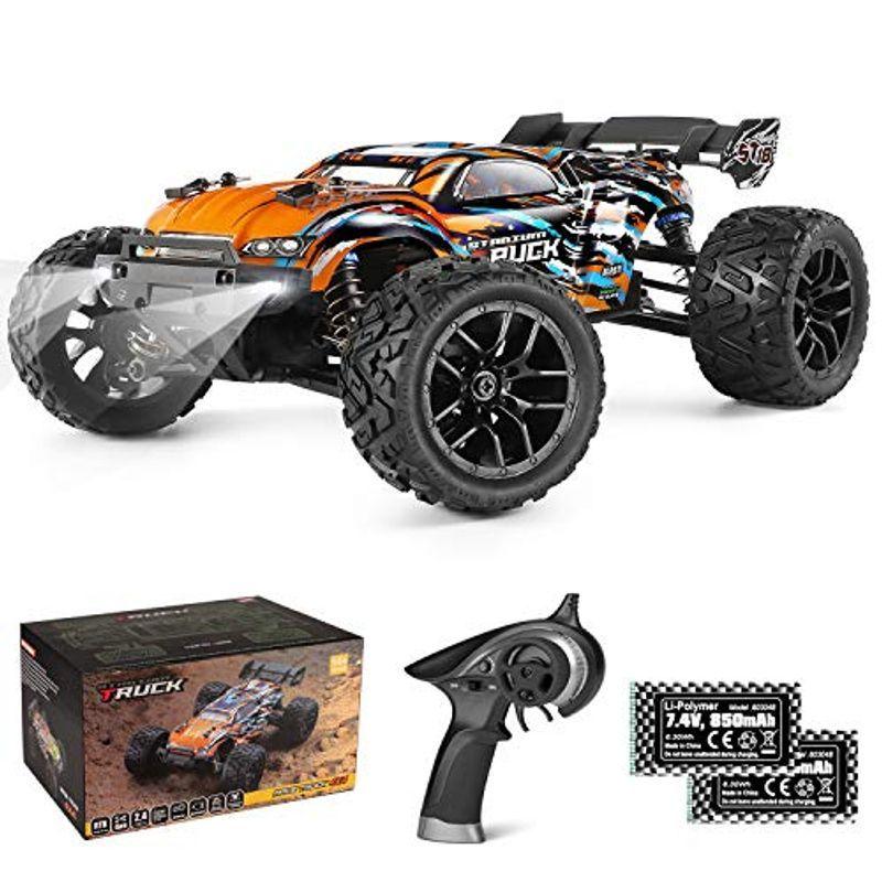 HBXラジコンカー ラジコンカーオフロード 1/18 4WD RTR 電動RCカー 2.4Ghz無線操作 リモコンカー 40 km/h 高速