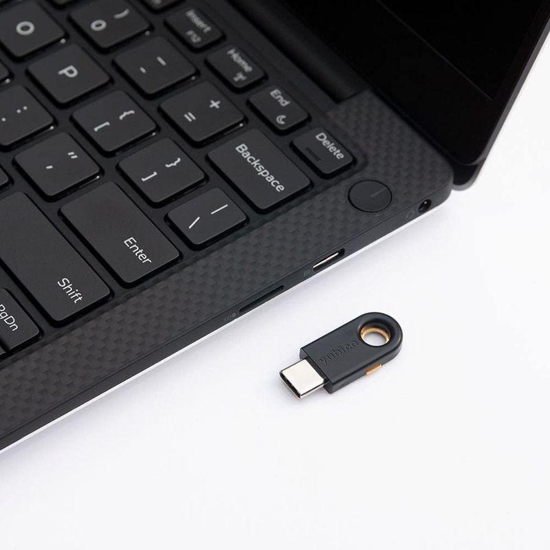 Yubico - YubiKey 5C - USB-C - 2ファクター認証セキュリティキー YubiKey 5C USB 2ファクター認証セキュリティキー