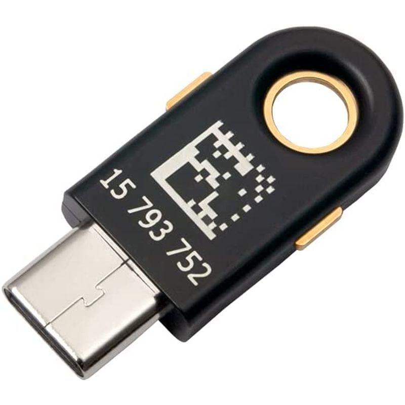 Yubico - YubiKey 5C - USB-C - 2ファクター認証セキュリティキー YubiKey 5C USB 2ファクター認証セキュリティキー
