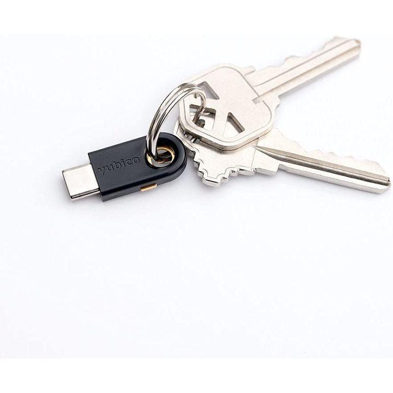 Yubico - YubiKey 5C - USB-C - 2ファクター認証セキュリティキー YubiKey 5C USB 2ファクター認証セキュリティキー