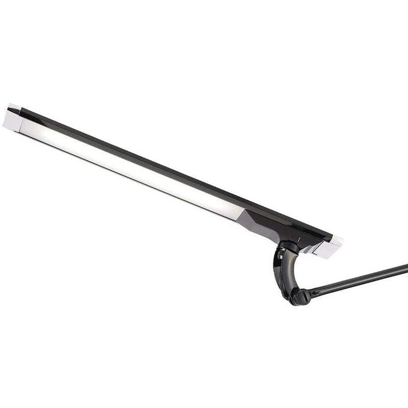 デスクライト LED 日本製 タッチレススイッチ 目に優しい 調光機能 クランプ式 LEX-980 (ブラック) LED 日本製 タッチレススイッチ 目に優しい 調光機能 クランプ式 LEX ブラック 光源