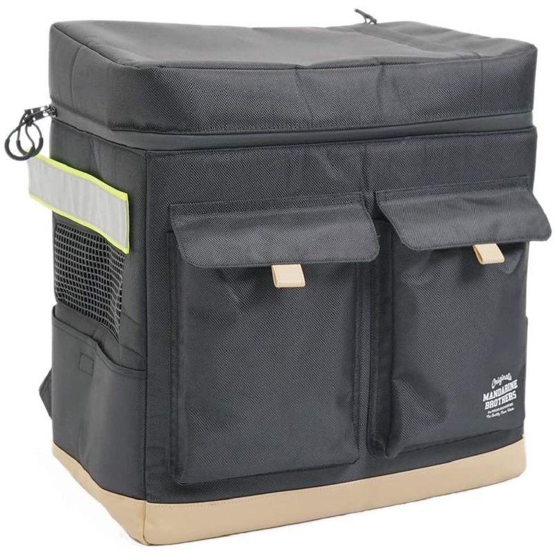 MANDARINE BROTHERS マンダリンブラザーズ ROOT CARRY BACKPACK ルートキャリーバッグ ブラック ブラック BROTHERS マンダリンブラザーズ ROOT CARRY BACKPACK ルートキャリーバッグ