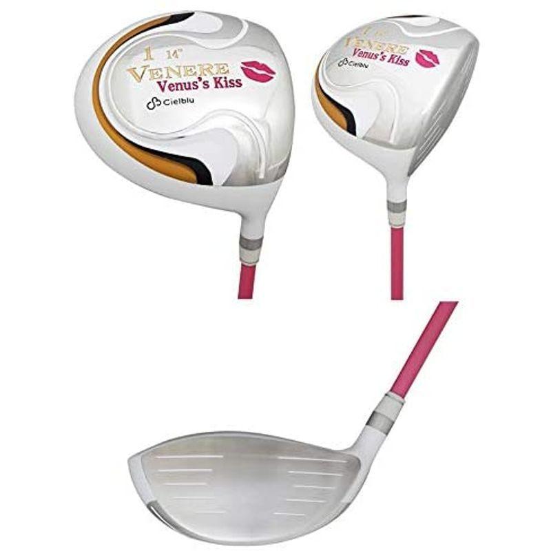 ヴェネレ×シェルブル レディース クラブセット 7本（1W，4W，UT，#7，#9，SW，PT） (ヘッドカバーホワイト) 1W，4W，UT，#7，#9，SW，PT レディース クラブセット 7本 ヘッドカバーホワイト 　