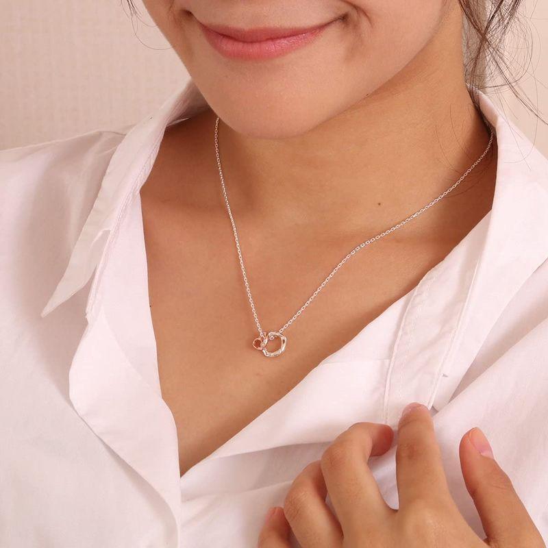 ザ・キッス THE KISS シルバー ペアネックレス 2個セット 男女ペア カップル お揃い メンズ レディース クリスマス 記念日 誕生 クリスマス キッス THE KISS シルバー ペアネックレス 2個セット 男女ペア カップル お揃い メンズ レディース 記念日 誕生