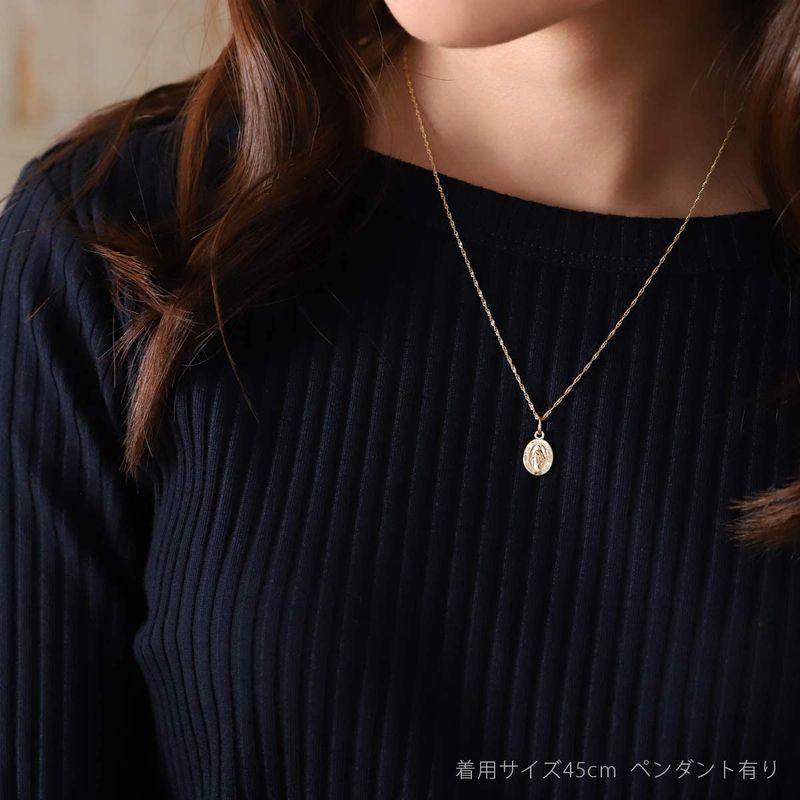 K18 ゴールド スクリュー チェーン ネックレス 1.2mm幅 レディース (45cm -3cm アジャスター付 ） 18金 18金 ゴールド スクリュー チェーン ネックレス 2mm幅 レディース 45cm 3cm アジャスター付