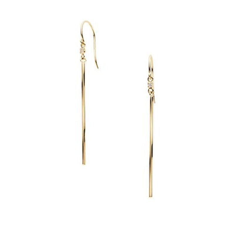 ヴァンドーム青山 VENDOME AOYAMA K18YG ダイヤモンド ベーシック モダン ピアス AGVA1260 DI(25991円)