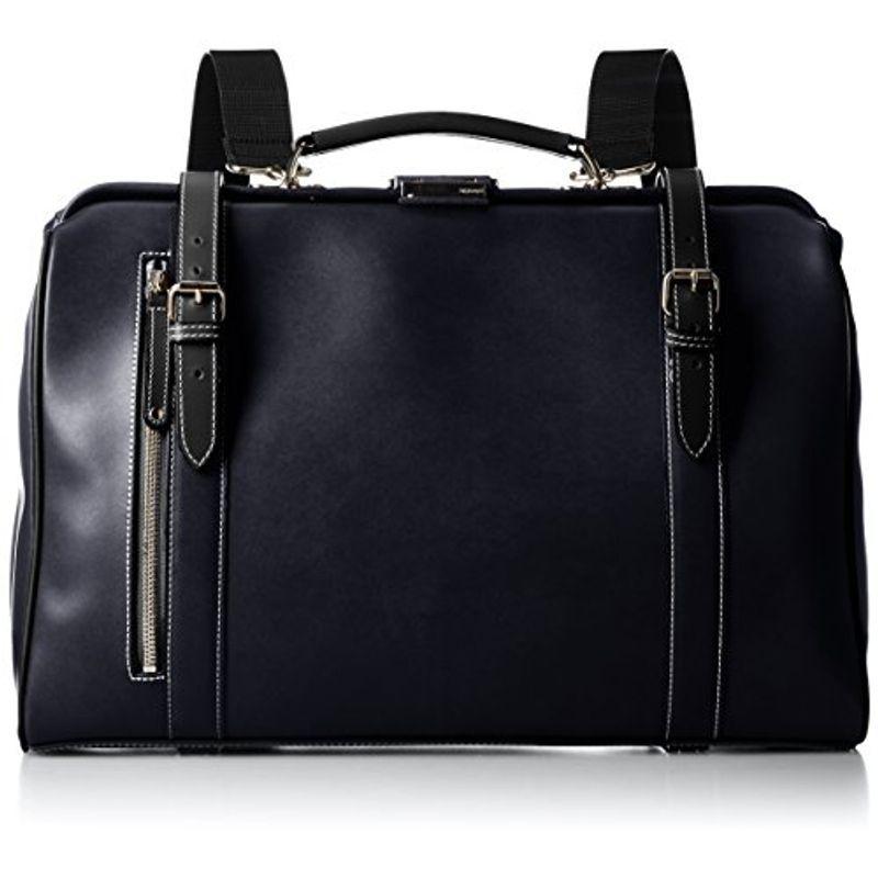 キワダ ダレスビジネスリュック パトリック 本革付属 木和田 鞄の聖地兵庫県豊岡市製 ネイビー