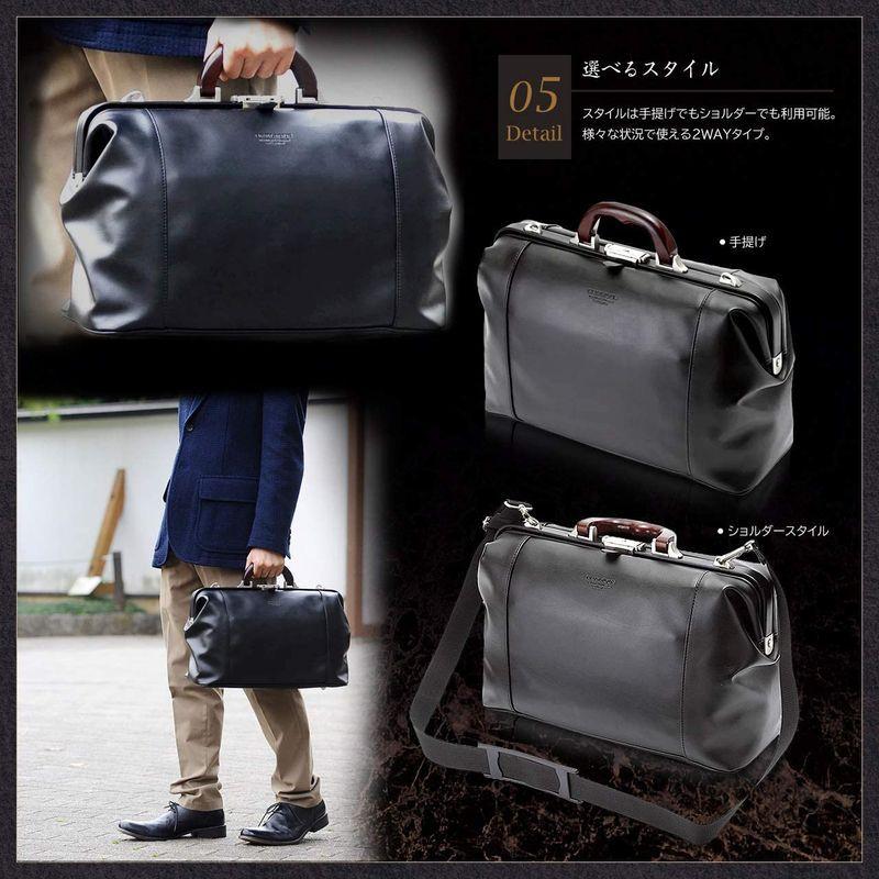 平野鞄 豊岡製 国産 ダレスバッグ 鍵付き 木製ハンドル 旅行 出張 ビジネス A4 41cm ＋オリジナル高級ムートングローブ 国産 豊岡製 ダレスバッグ 鍵付き 木製ハンドル 旅行 出張 ビジネス A4 41cm ＋オリジナル高級ムートングローブ