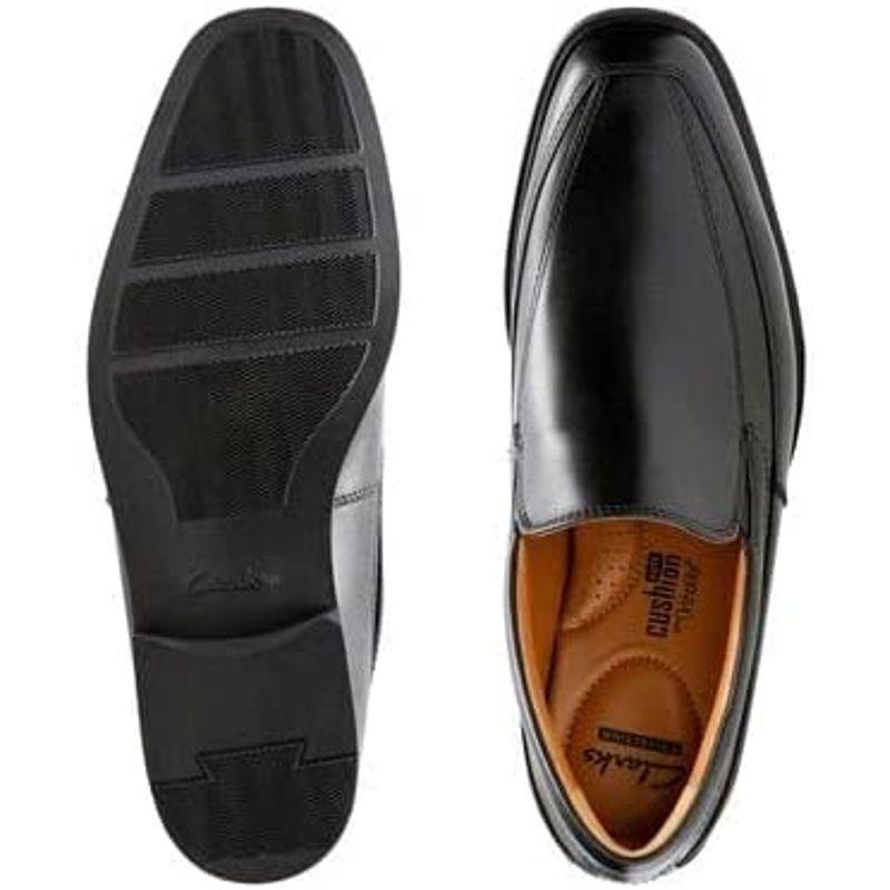 クラークス ビジネスシューズ 革靴 スリッポン ティルデンフリー 本革 メンズ ブラックレザー 25.0 cm ビジネスシューズ 革靴 スリッポン ティルデンフリー 本革 メンズ ブラックレザー cm