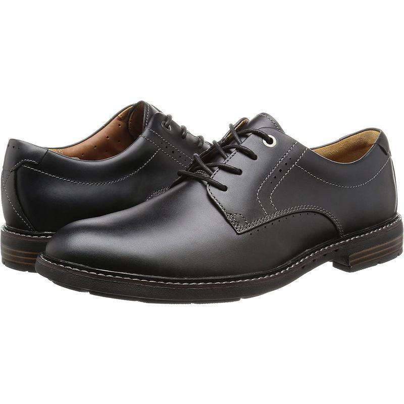 【美品】 クラークス ビジネスシューズ アンエロットプレーン (旧モデル) メンズ ブラックレザー 24.0 cm 【R2025065137】(11979円)