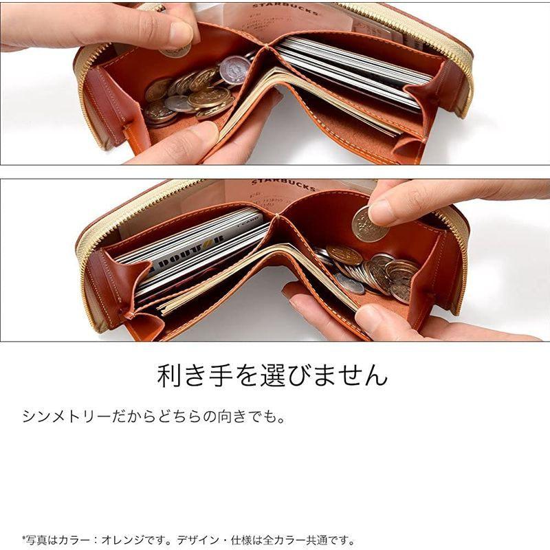 HUKURO 二つ折り 大きく開く小さな 財布 メンズ レディース 革 本革 日本製 グリーン 二つ折り 大きく開く小さな 財布 メンズ レディース 革 本革 日本製 グリーン レザー