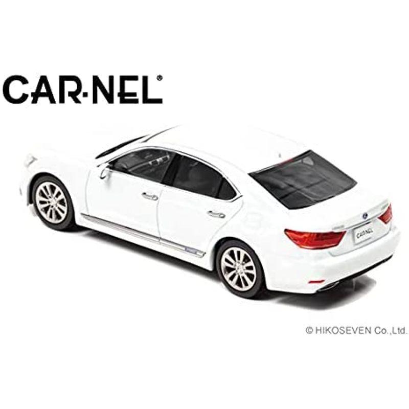 CARNEL 1/43 レクサス LS600h VersionL (UVF45) 2014 White Pearl ...