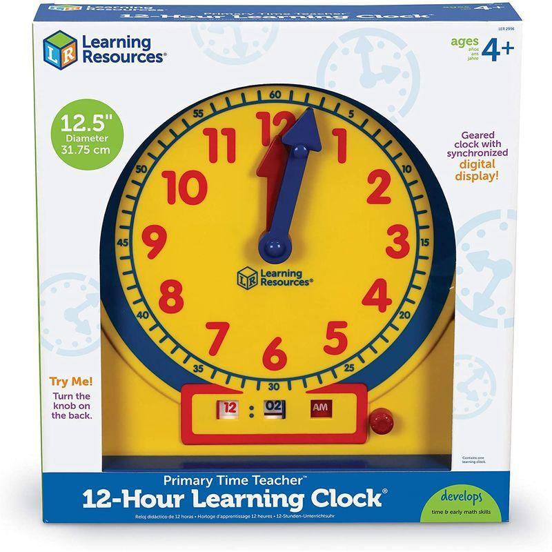 【国産】 ラーニング リソーシズ(Learning Resources) 学習時計 デジタルとアナログ 教室用 37cm LER 2996 【1568942627】(9281円)