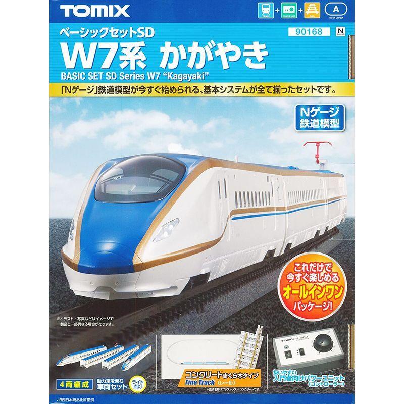 TOMIX Nゲージ ベーシックセットSD W7系 かがやき 90168 鉄道模型 入門セット Nゲージ ベーシックセットSD W7系 かがやき 鉄道模型 入門セット