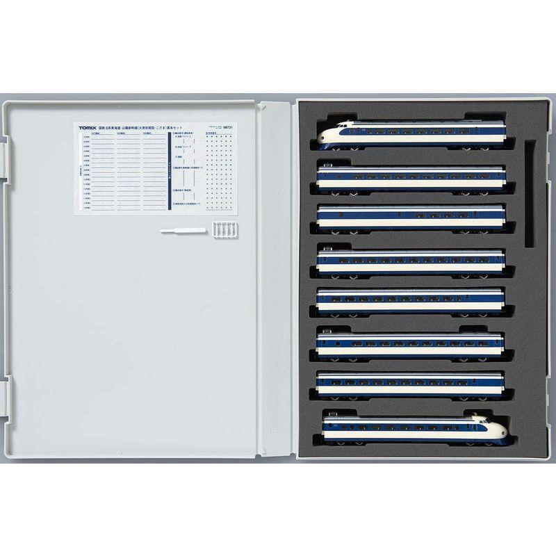 TOMIX Nゲージ 0系東海道・山陽新幹線 大窓初期型・こだま 基本セット 8両 98731 鉄道模型 電車 こだま Nゲージ 0系東海道 山陽新幹線 大窓初期型 基本セット 8両 鉄道模型 電車