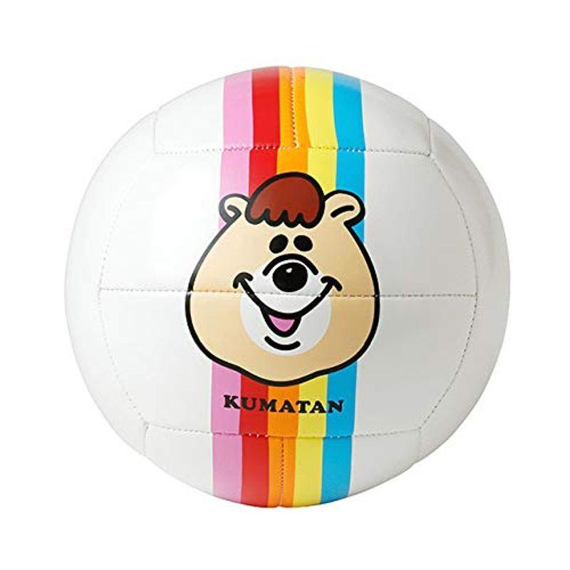 ミカサ(MIKASA) MIKASAKUMATAN クマタンボール レインボー (バレーボールデザイン) WCJKU-V4-RAINBOW