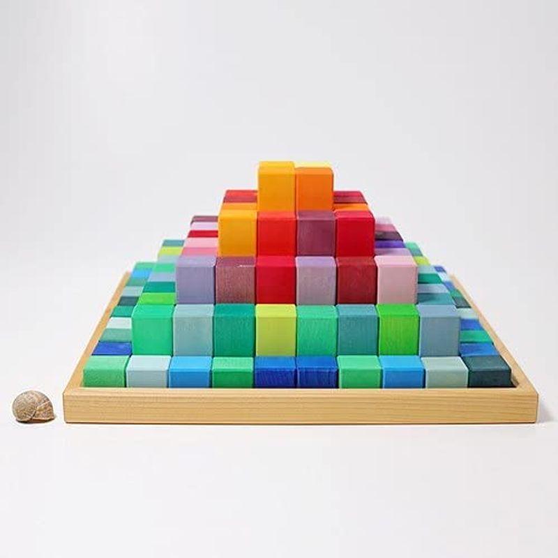 【通常品】 グリムス にじのステップブロック 木のおもちゃ 積木 【Q5440206142】(19629円)