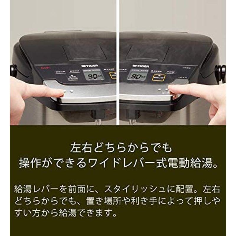【値下げ中】 タイガー魔法瓶(TIGER) 電気ポット 蒸気レス 節電VE保温 とく子さん 5L ブラックPIE-A500-K 【T2725788142】(16125円)