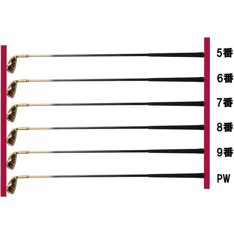 【〜6/6まで出品】 MUTSUMI HONMA ムツミ ホンマ 本間睦 MH-777 ワンレングスアイアン ゴールドIP 6本組 (#5-9.PW) オリジナル 【JSB8685349674】(31338円)