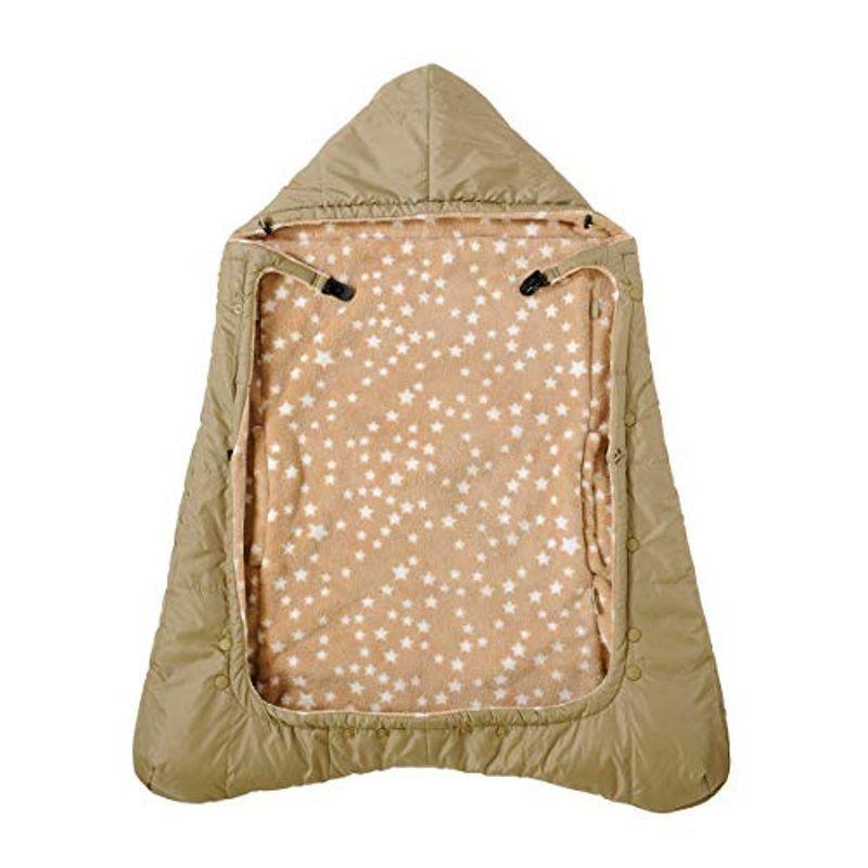 ミキハウス 4WAY キャリーケープ 男の子 女の子 ベビー キッズ 抱っこ紐 ベビーケープ ベビーカー 45-6022-788 ベージュ