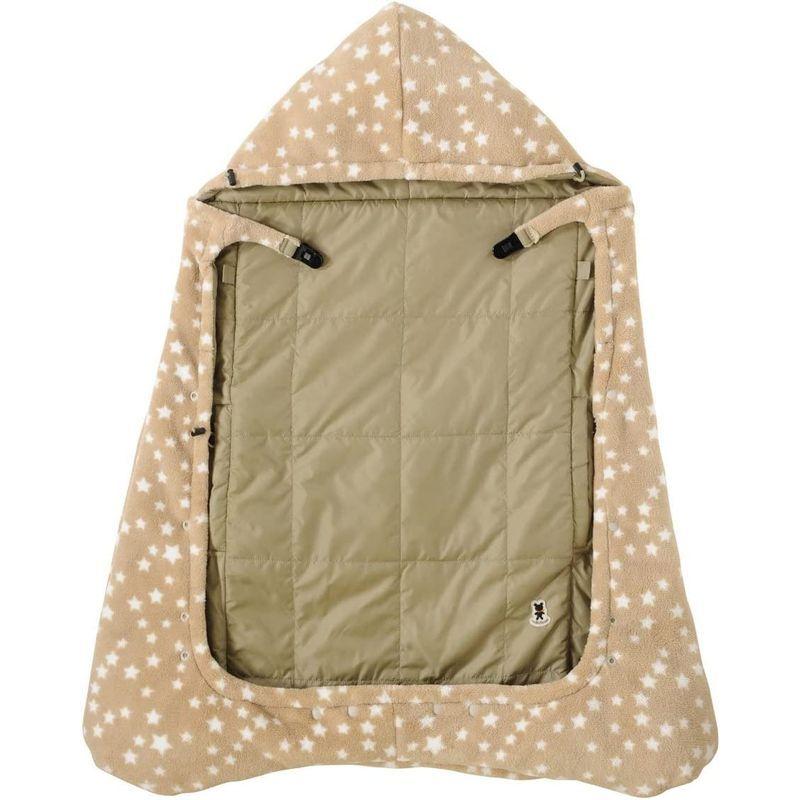 ★最終価格★ ミキハウス 4WAY キャリーケープ 男の子 女の子 ベビー キッズ 抱っこ紐 ベビーケープ ベビーカー 45-6022-788 ベージュ 【1725369497】(10207円)